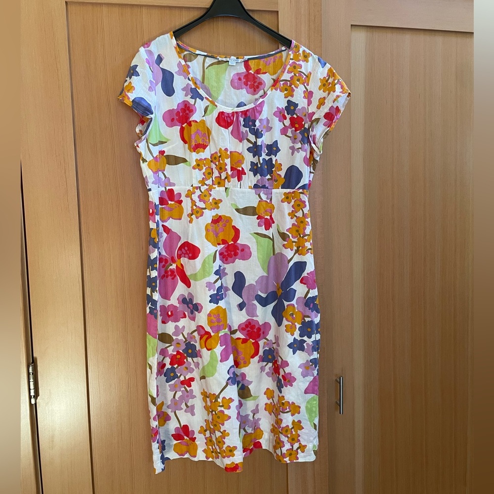 Boden Floral Airy Summer Dress, size 12L
